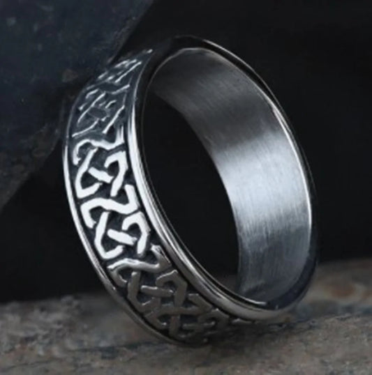 Druid Knot Stainless Steel Ring
