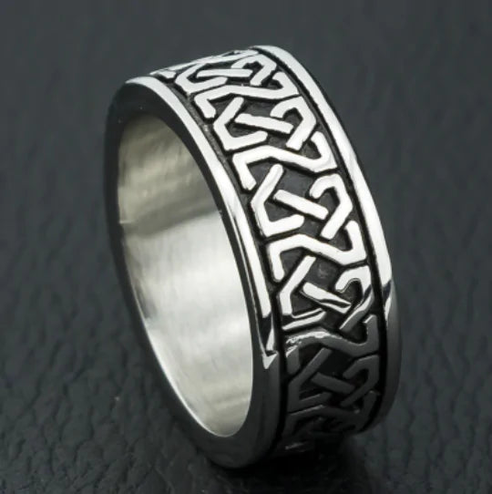 Druid Knot Stainless Steel Ring
